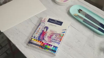 ゴールドファーバー デュアルマーカー アソート6色セット レタリング