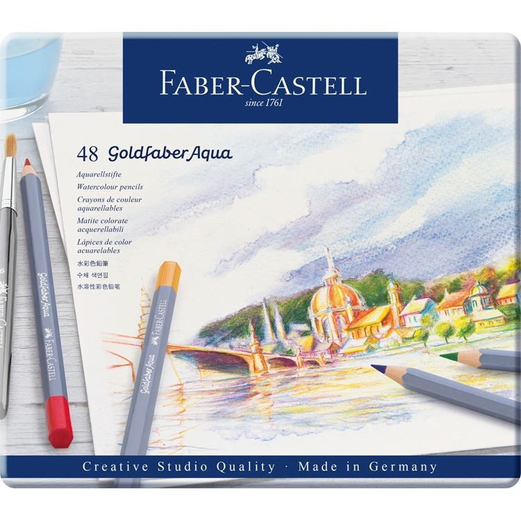 Goldfaber 水彩色鉛筆48色